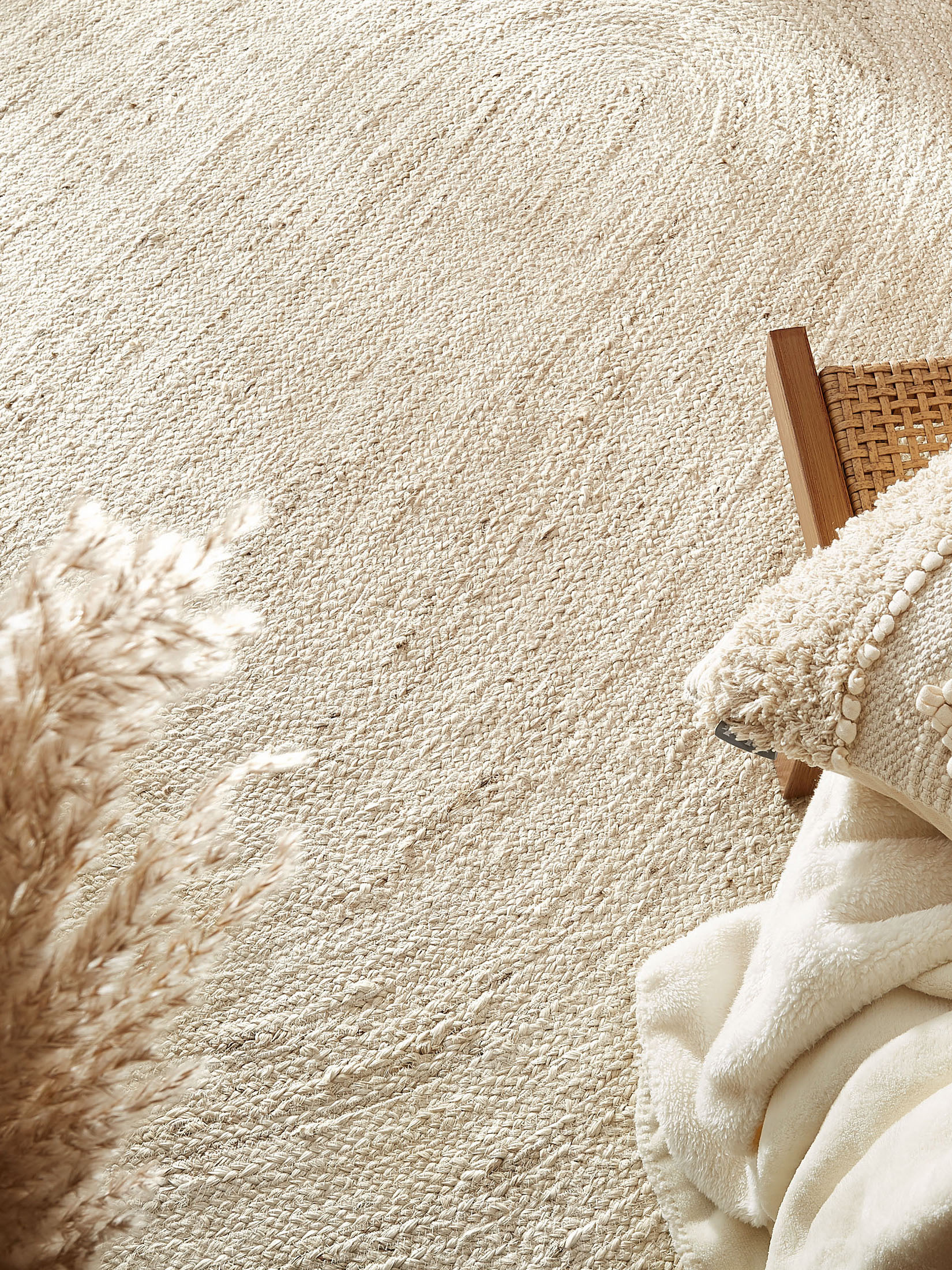 Manacor Jute-Teppich, Hellbeige