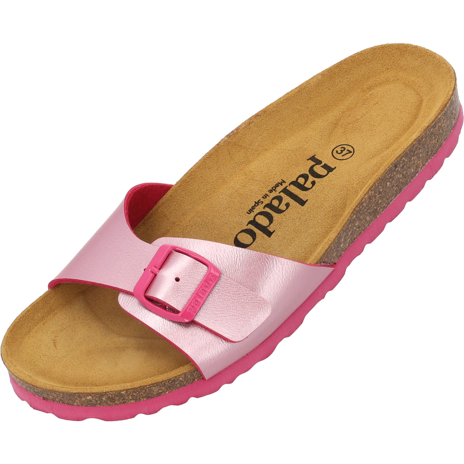 Palado Malta Metallic, Pantoletten, Damen, pink metallic