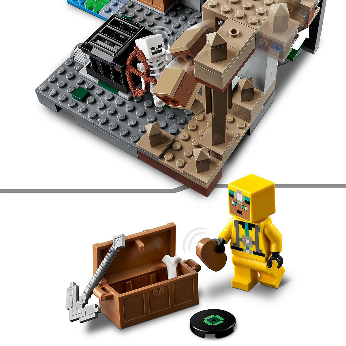LEGO® Minecraft 21189 Das Skelettverlies