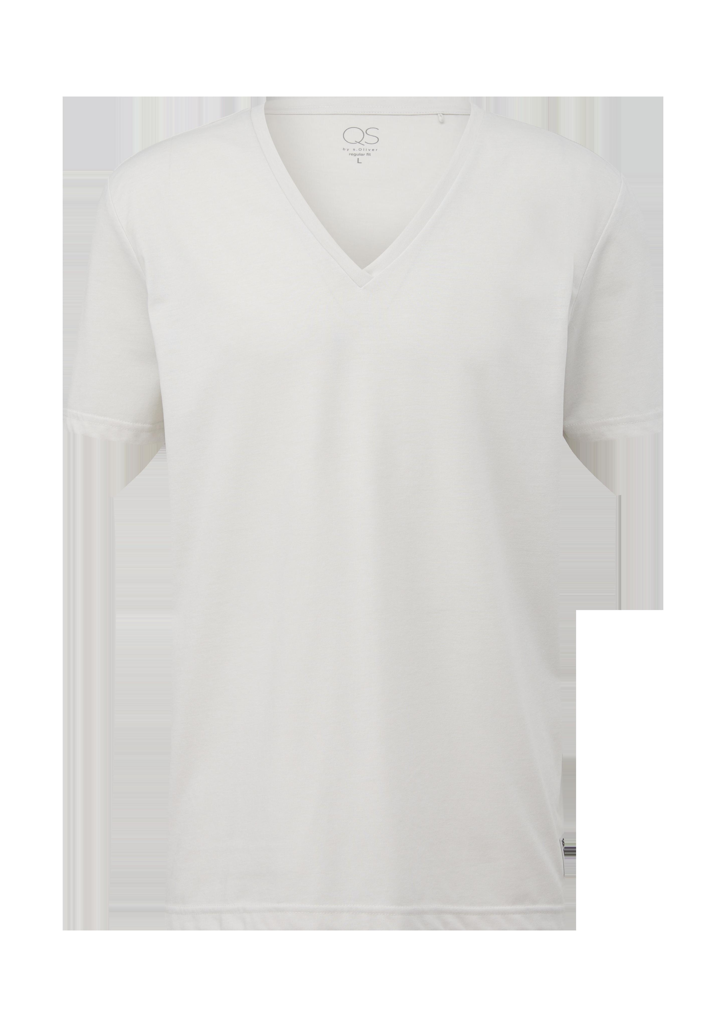 T-Shirt mit V-Ausschnitt  2127251-90W0