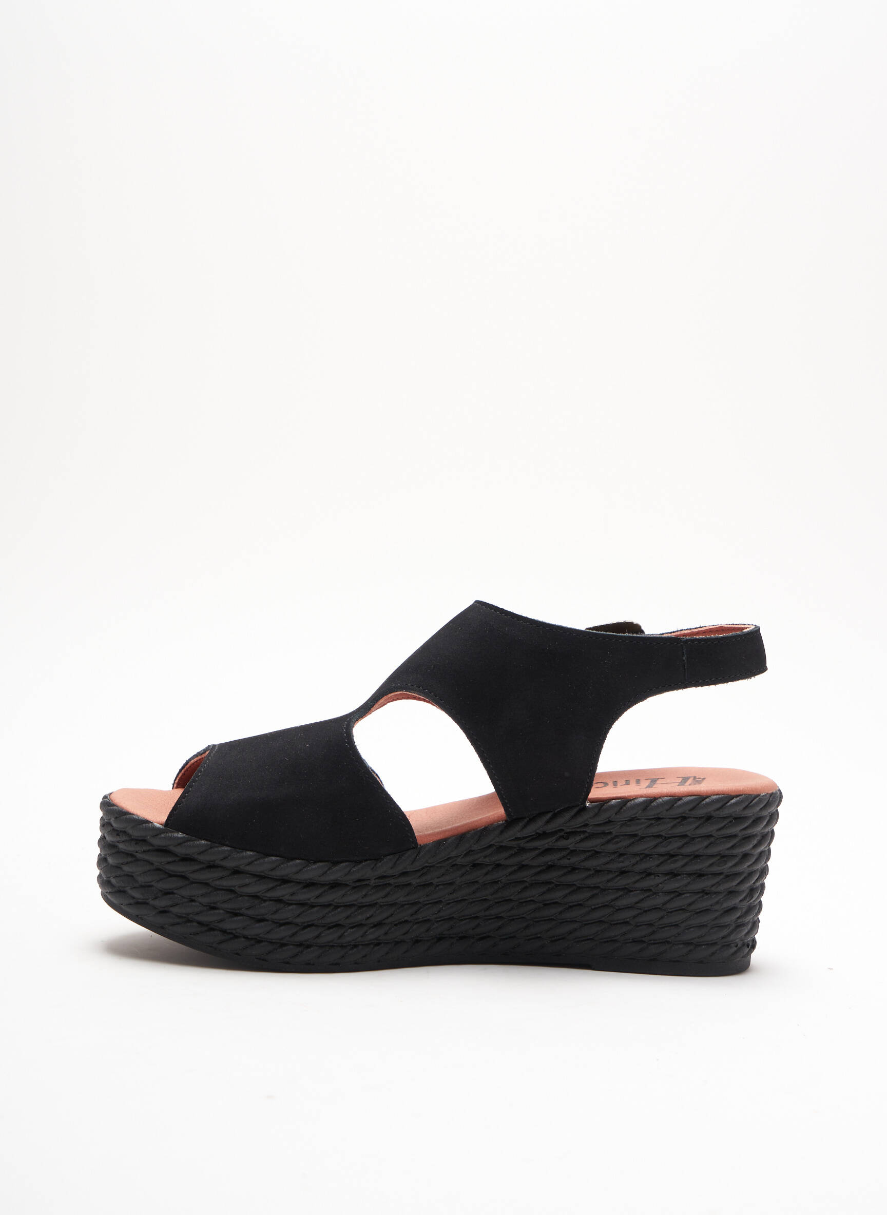 Hirica Sandales Nu Pieds Femme couleur noir