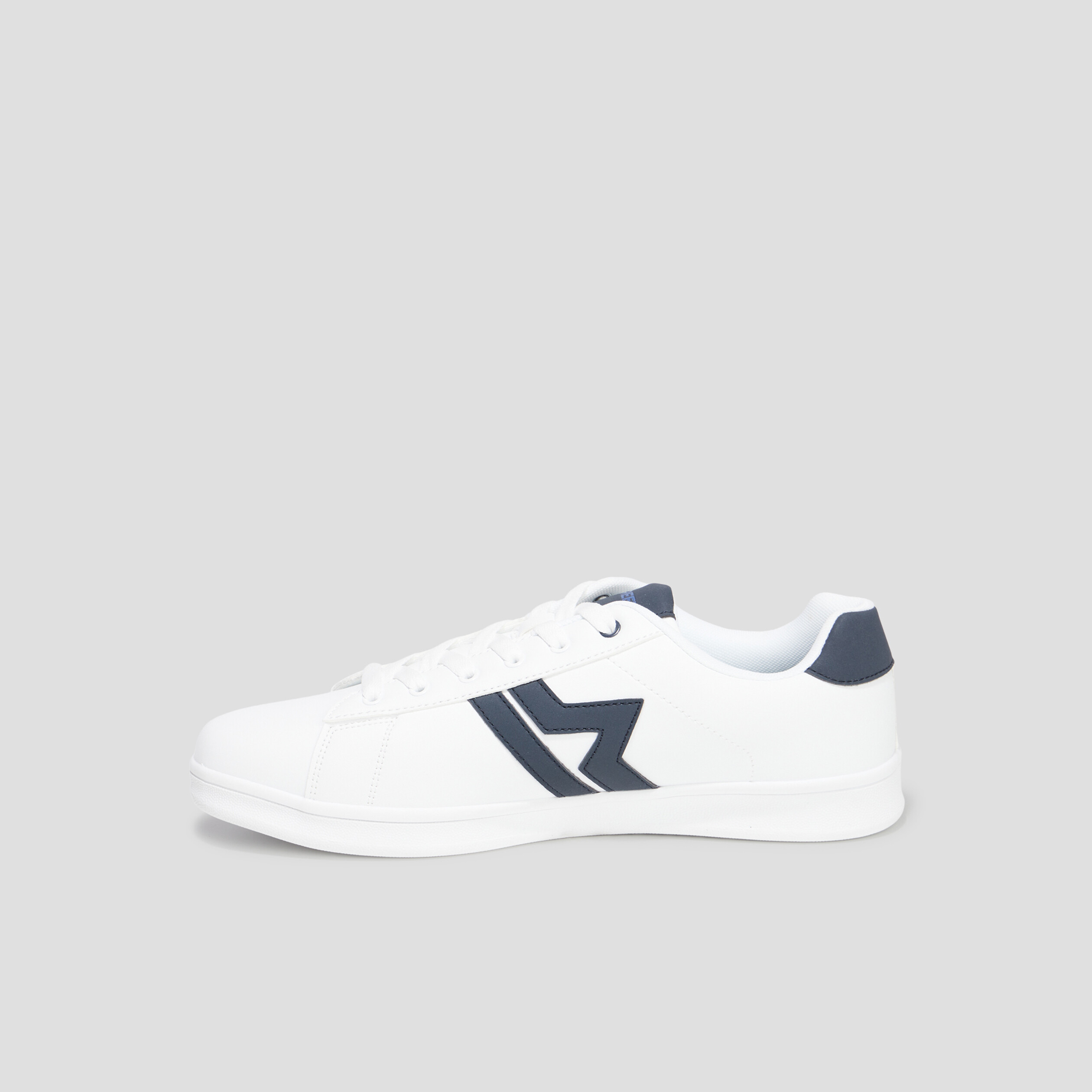 Tennis basses à lacets Creeks Thisto blanc homme | La Halle