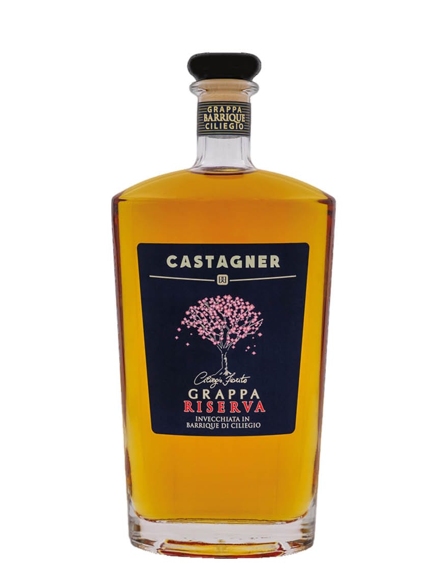 Grappa Riserva Invecchiata in Barriques di Ciliegio Castagner 0,7 ℓ