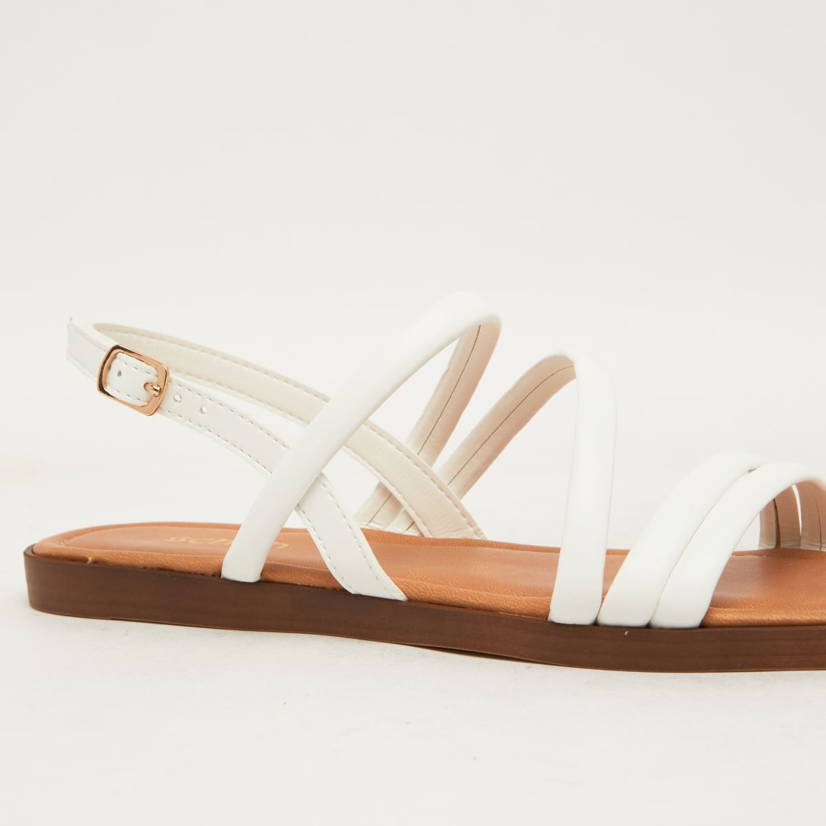Schuh Tiffany sandaler i vitt
