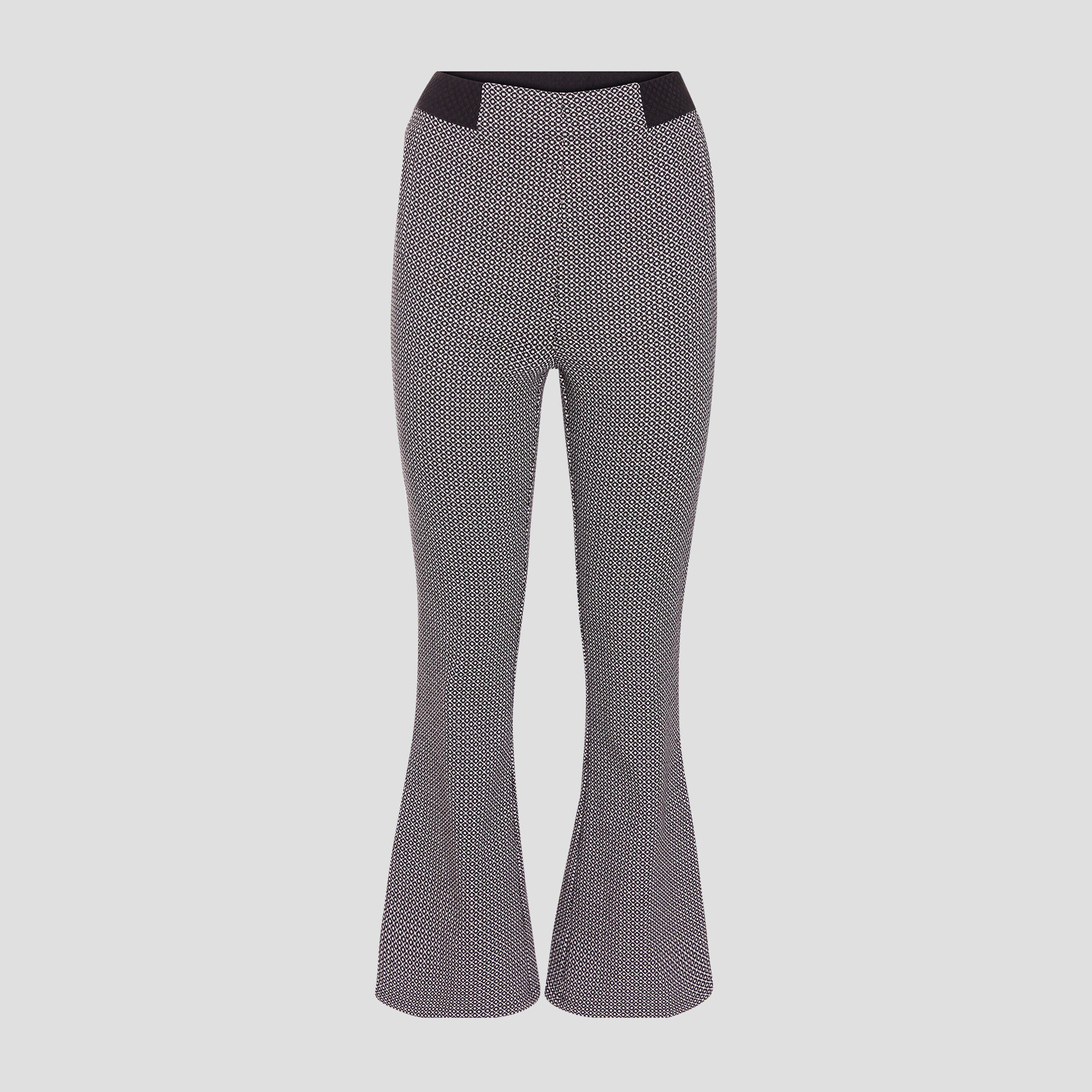 Pantalon flare taille haute pour femme noir femme | Cache Cache