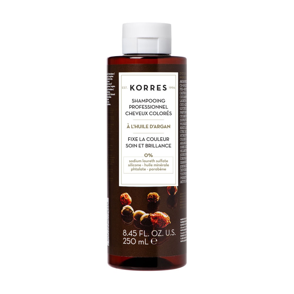 korres Shampooing Post-Coloration huile d'Argan SHAMPOING