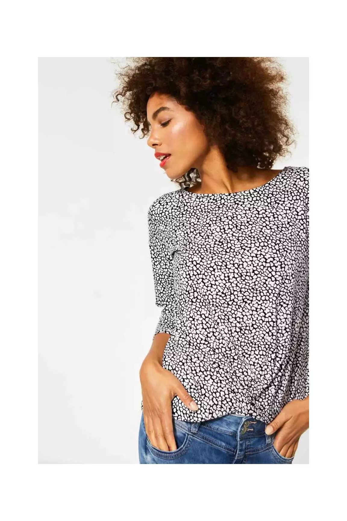 Street One Tshirts Femme couleur noir