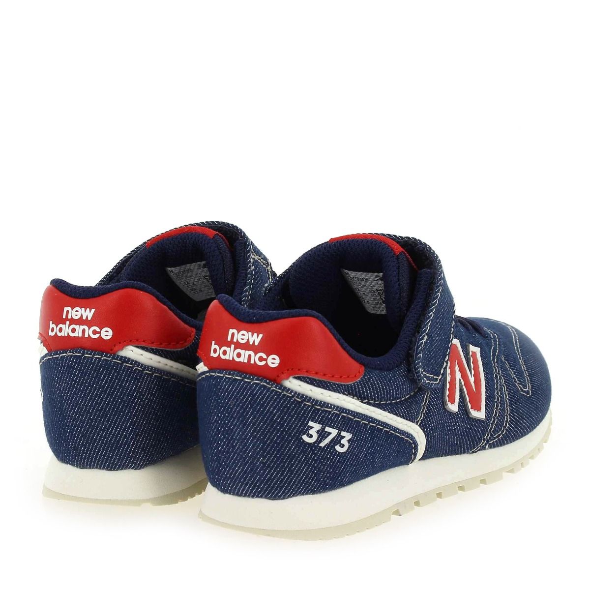 New Balance  YV373 DENIM - Marine rouge