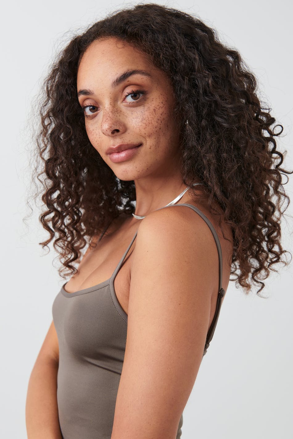 Maxi slip dress