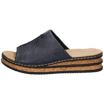 Rieker Pantolette in blau