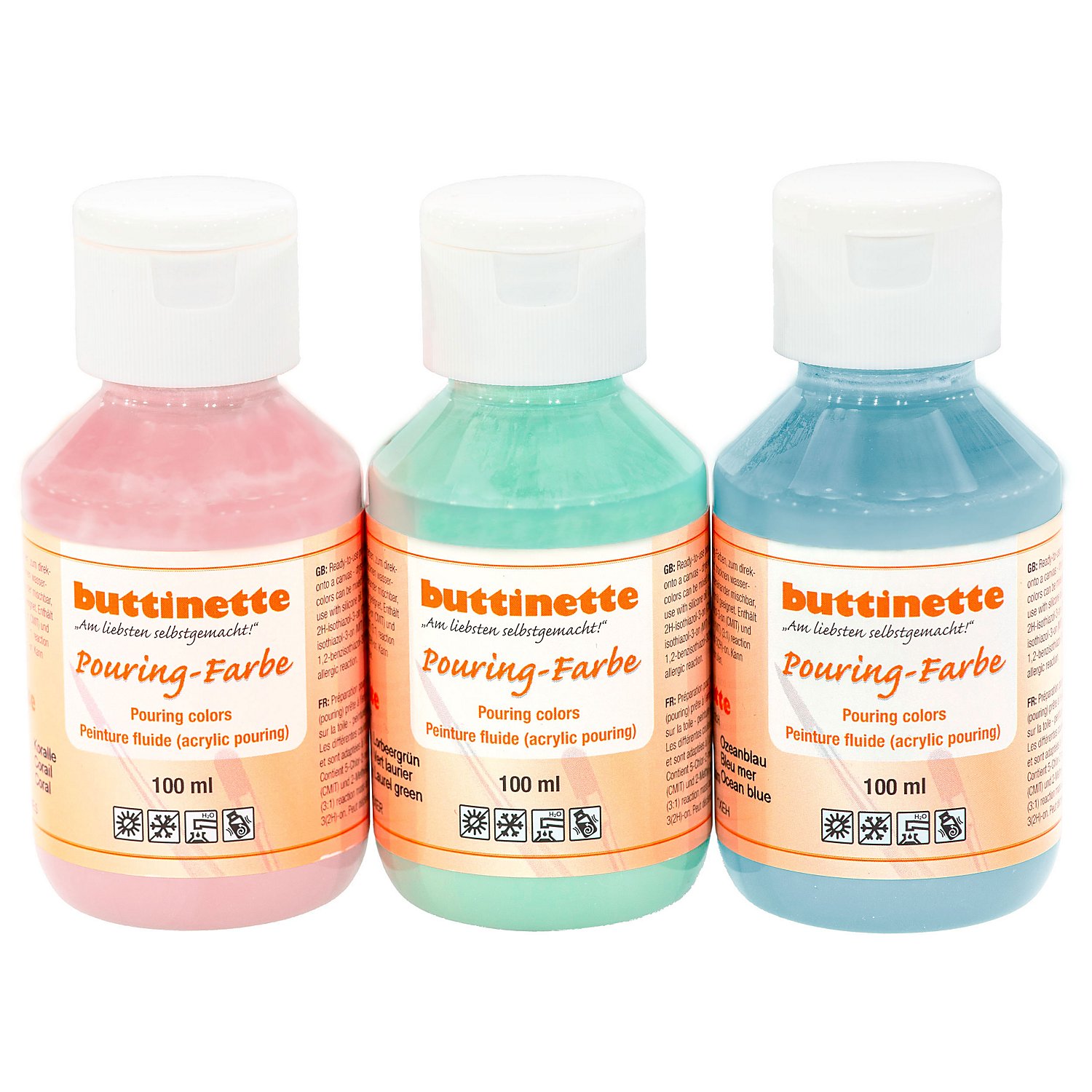 buttinette Pouring-Farben 