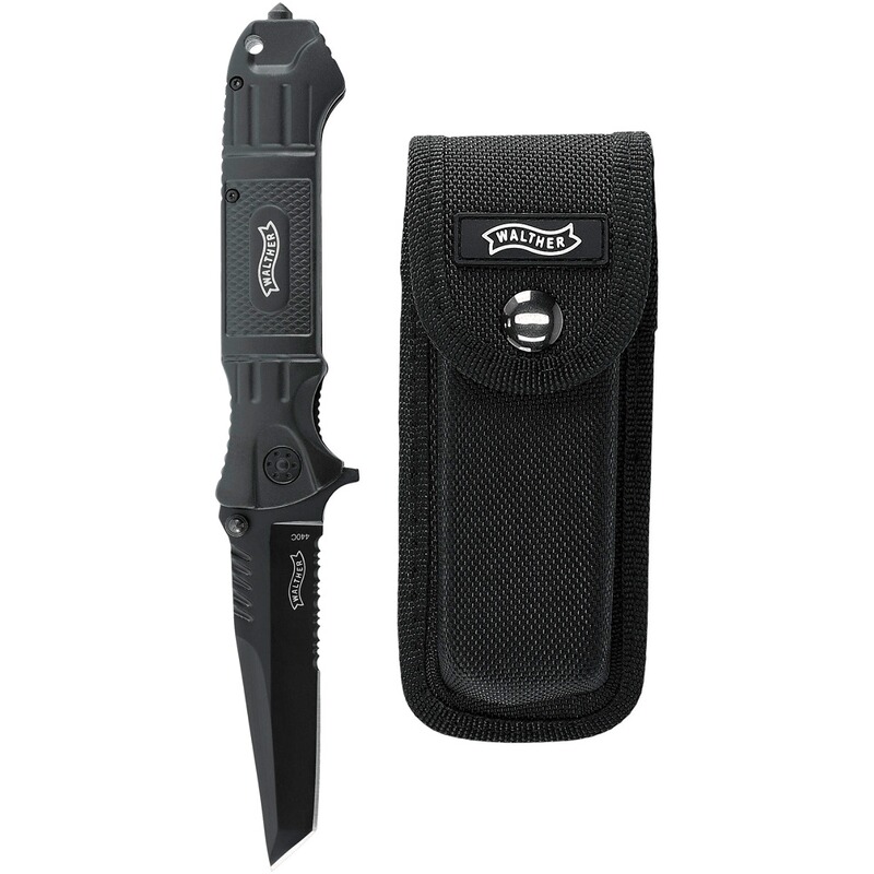Walther Einhandmesser Black Tac Tanto