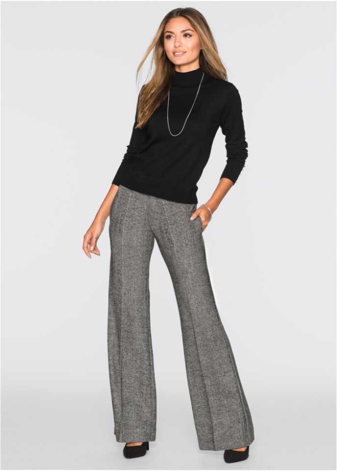 Hose mit weitem Bein, Petite