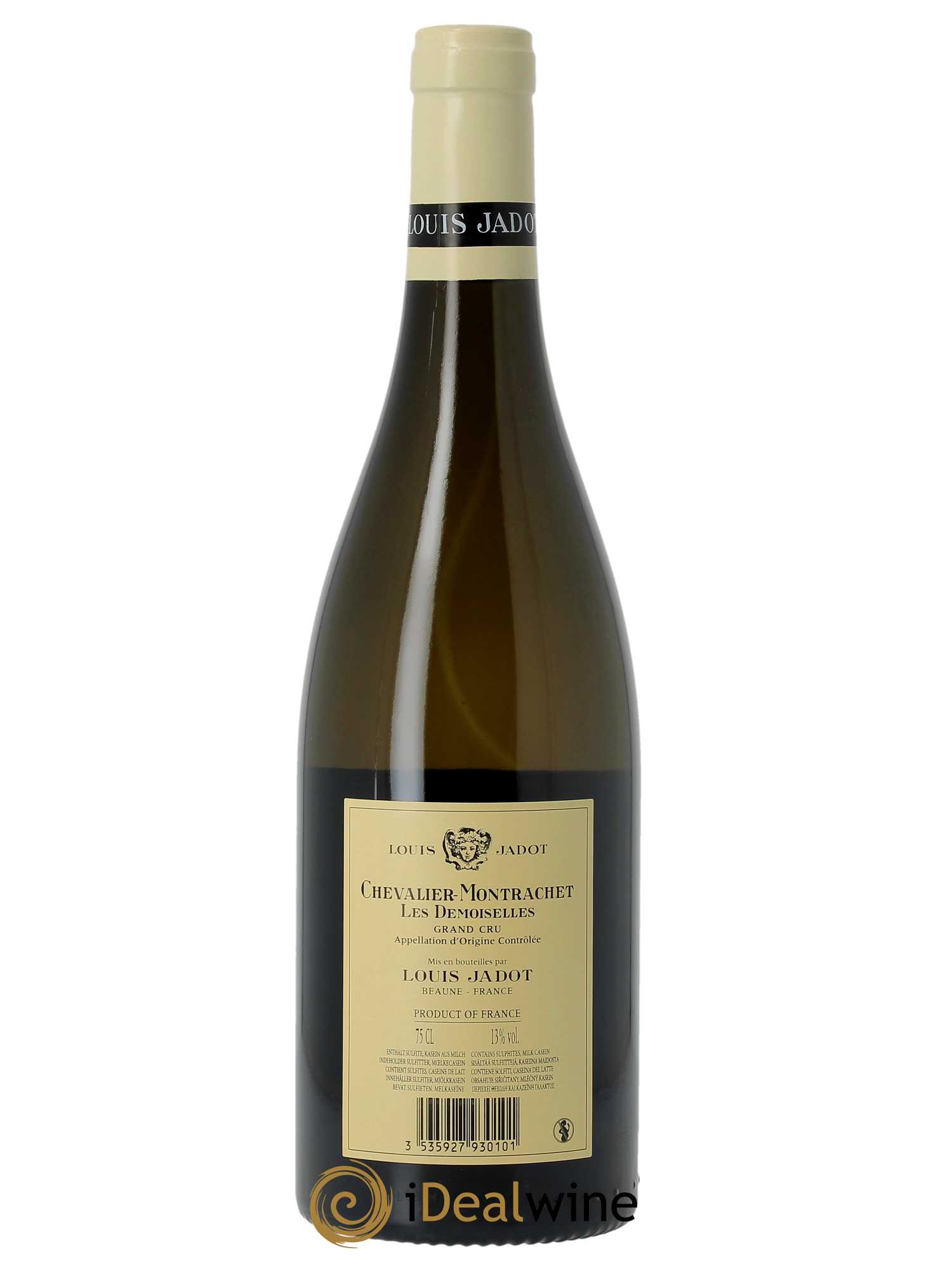 Chevalier-Montrachet Grand Cru Les Demoiselles Héritiers Louis Jadot (Domaine des) - Louis Jadot  2021 - Lot de 1 Bouteille