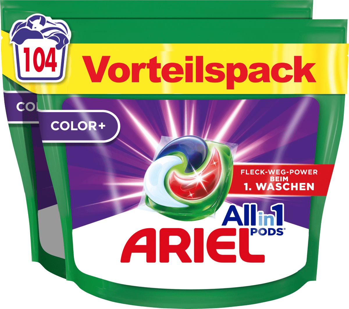 Colorwaschmittel Pods, 104 Wl
