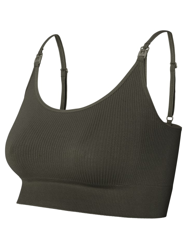 Noppies Unwattierte Still-Bh Mira in Olive günstig kaufen