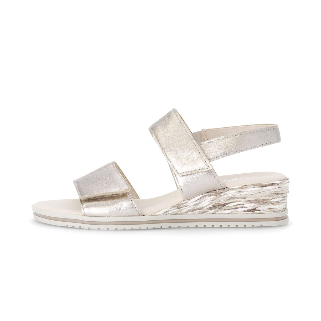 Gabor comfort Keilsandalette gold