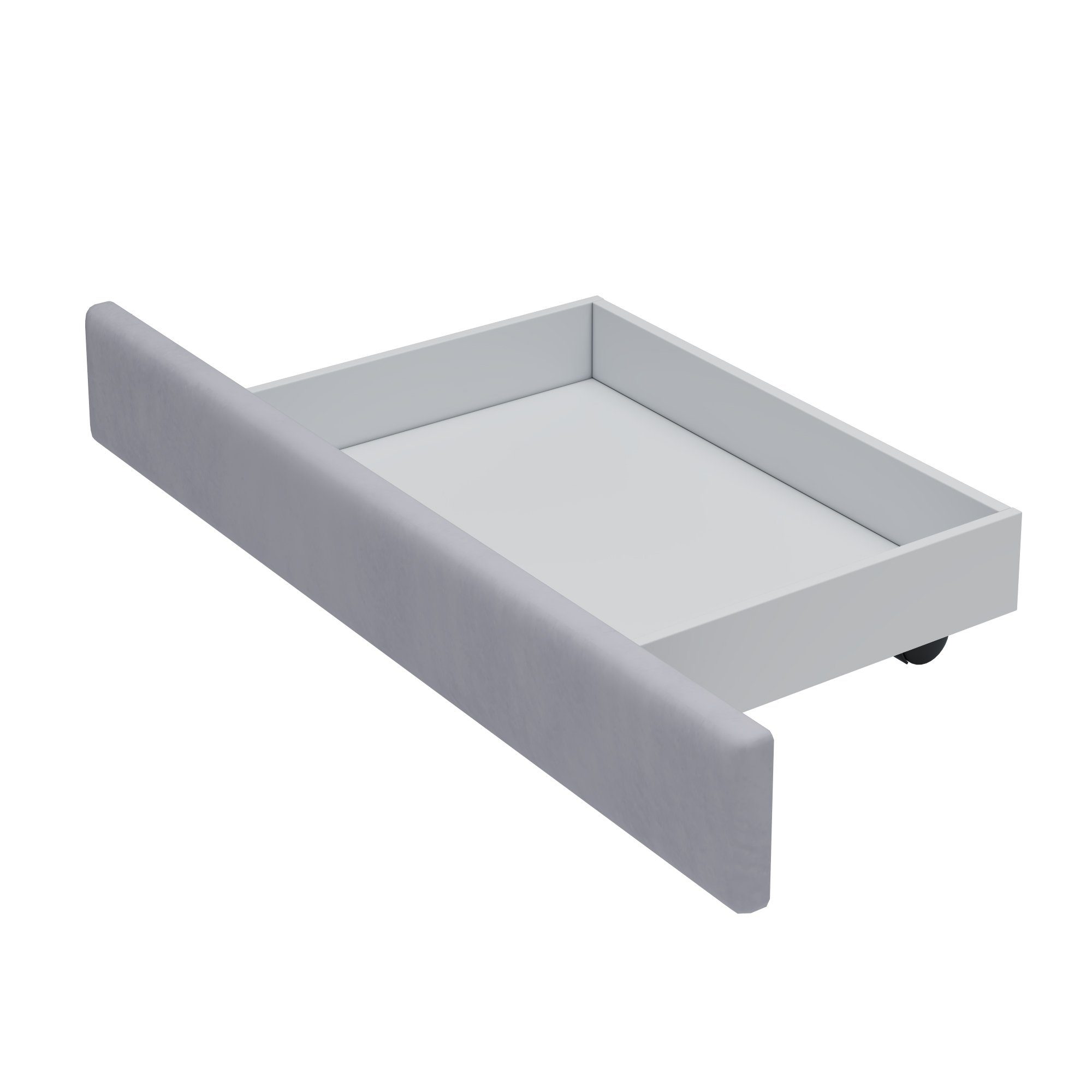 REDOM Polsterbett Funktionsbett Doppelbett, mit 4 Schubladen, Samtstoff (180 x 200 cm, Lattenrost und Rückenlehne, Matratze nicht enthaltet), Ohne Matratze