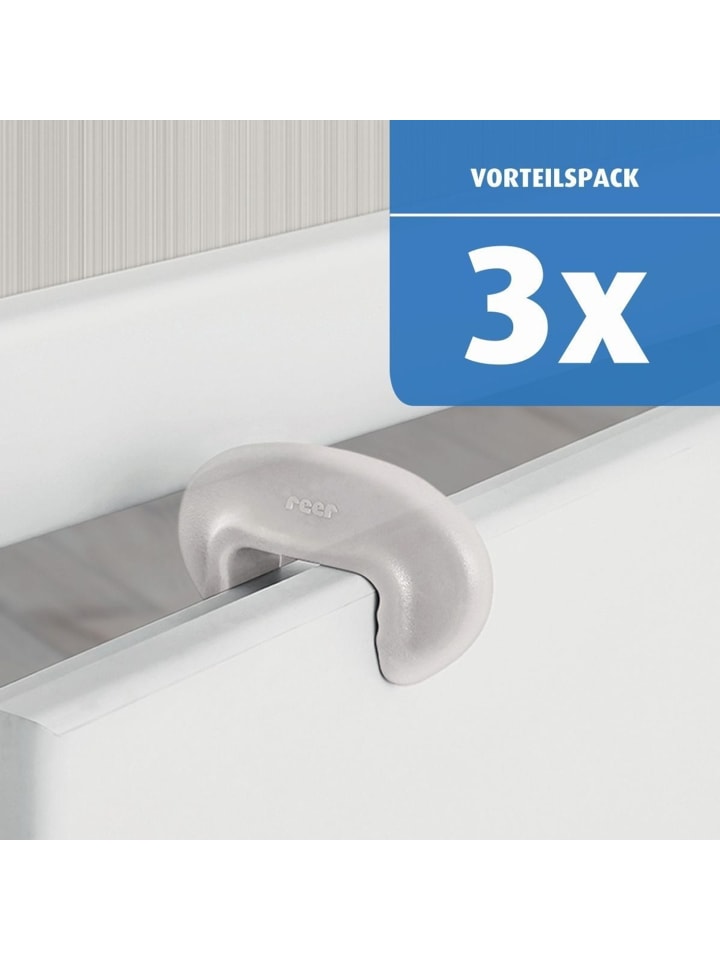 Reer [3 Stück] Türstopper in Transparent ab 0 Monate günstig kaufen onesize