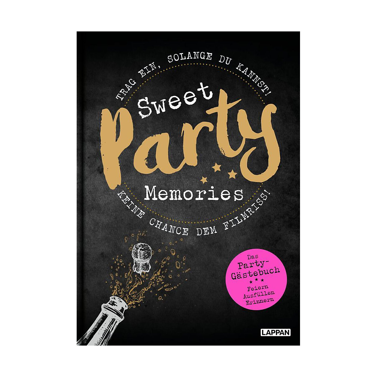 Sweet Memories: Party! Ausfüllbuch für Partygäste
