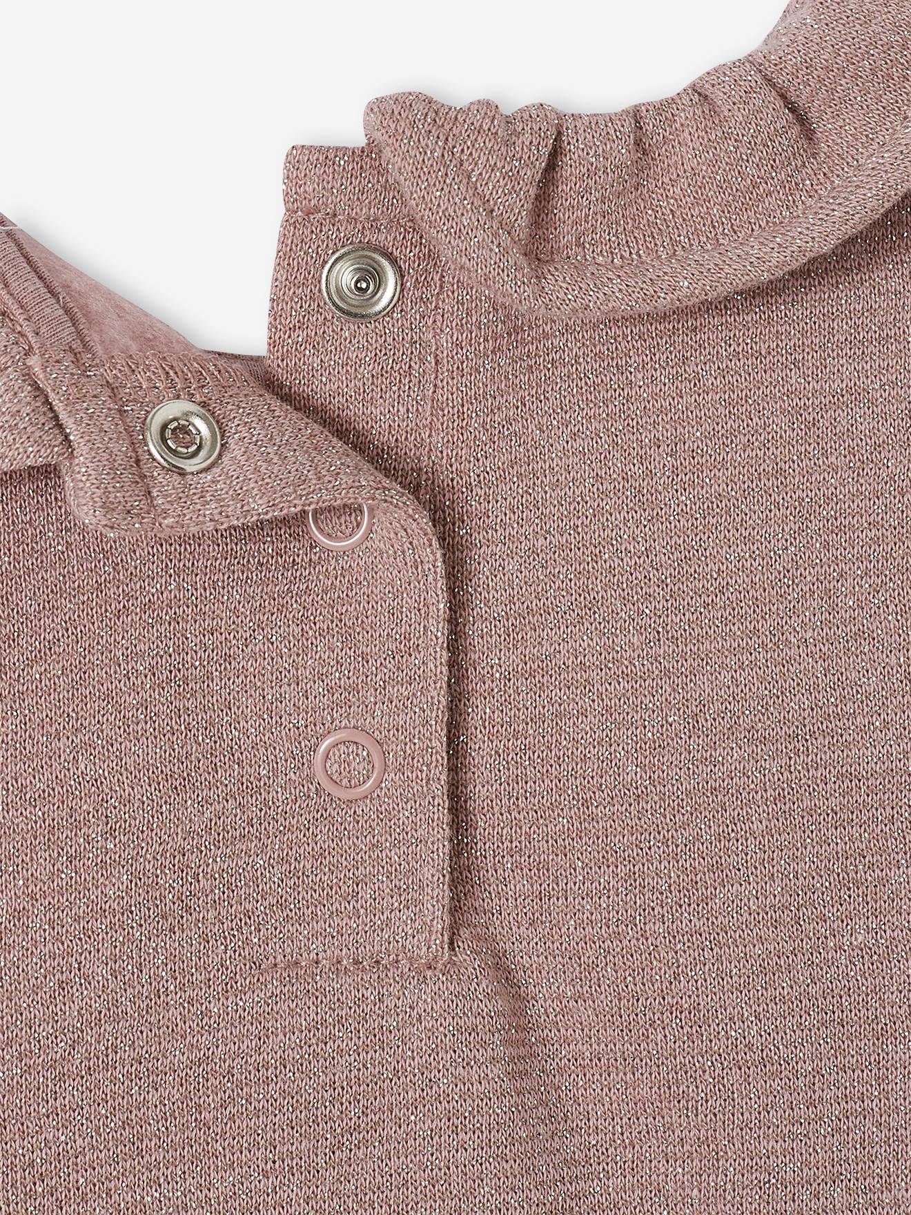 Vertbaudet Mädchen Baby Festkleid mit Tüllrock - lila