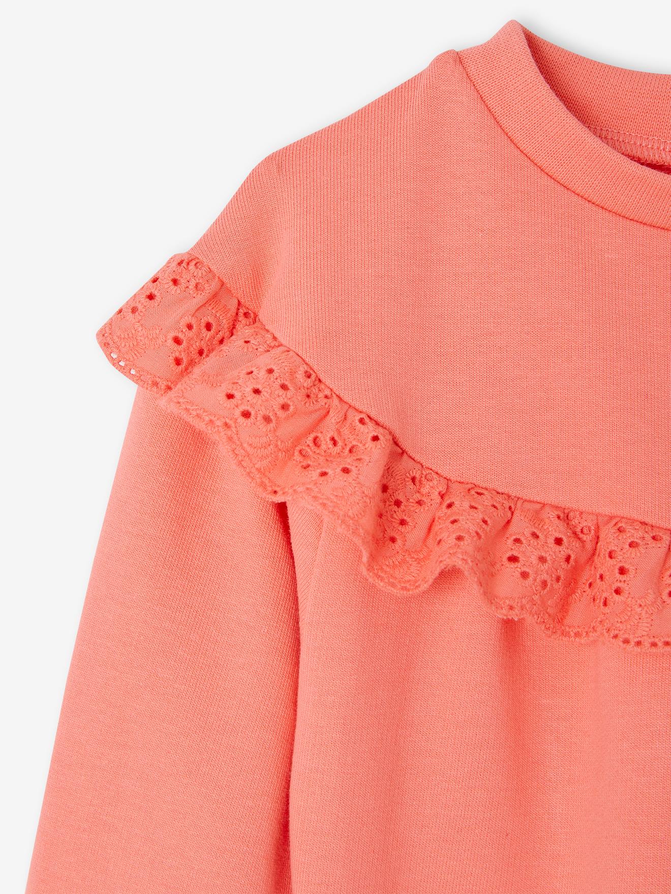 Vertbaudet Baby-Set: Sweatshirt & Leggings Oeko-Tex - fuchsia