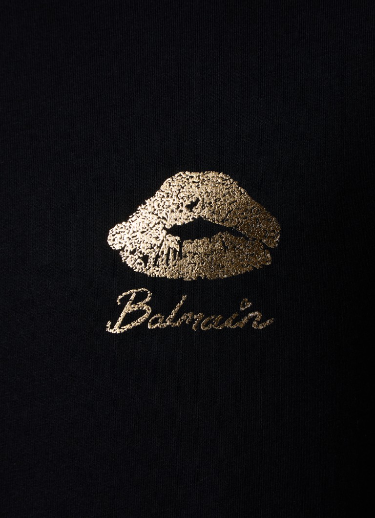 Tricou cu logo Balmain