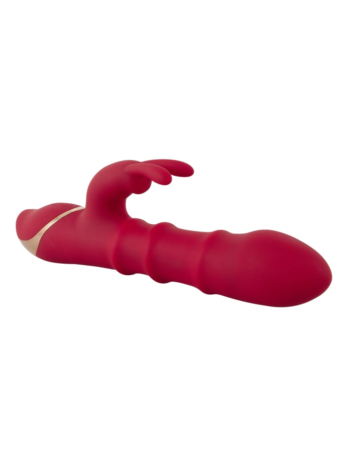 You2Toys Rabbitvibrator Rabbit Vibrator with 3 Moving Rings in rot günstig kaufen 23,5