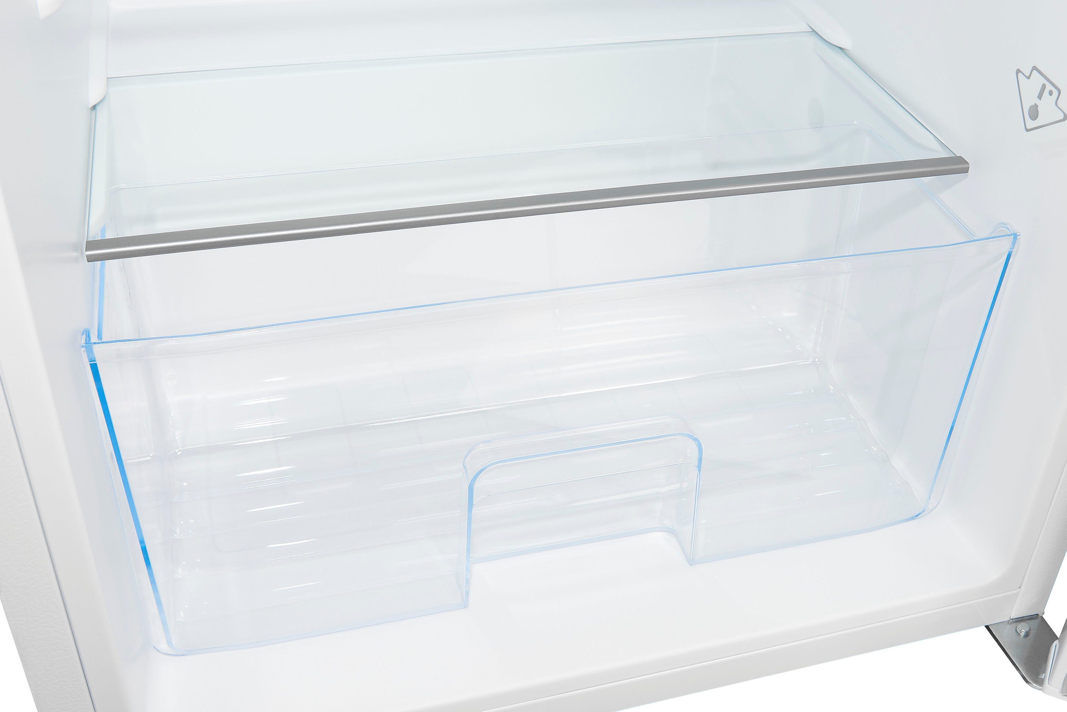 exquisit Kühlschrank KS16-4-H-010D weiss, 85 cm hoch, 56 cm breit