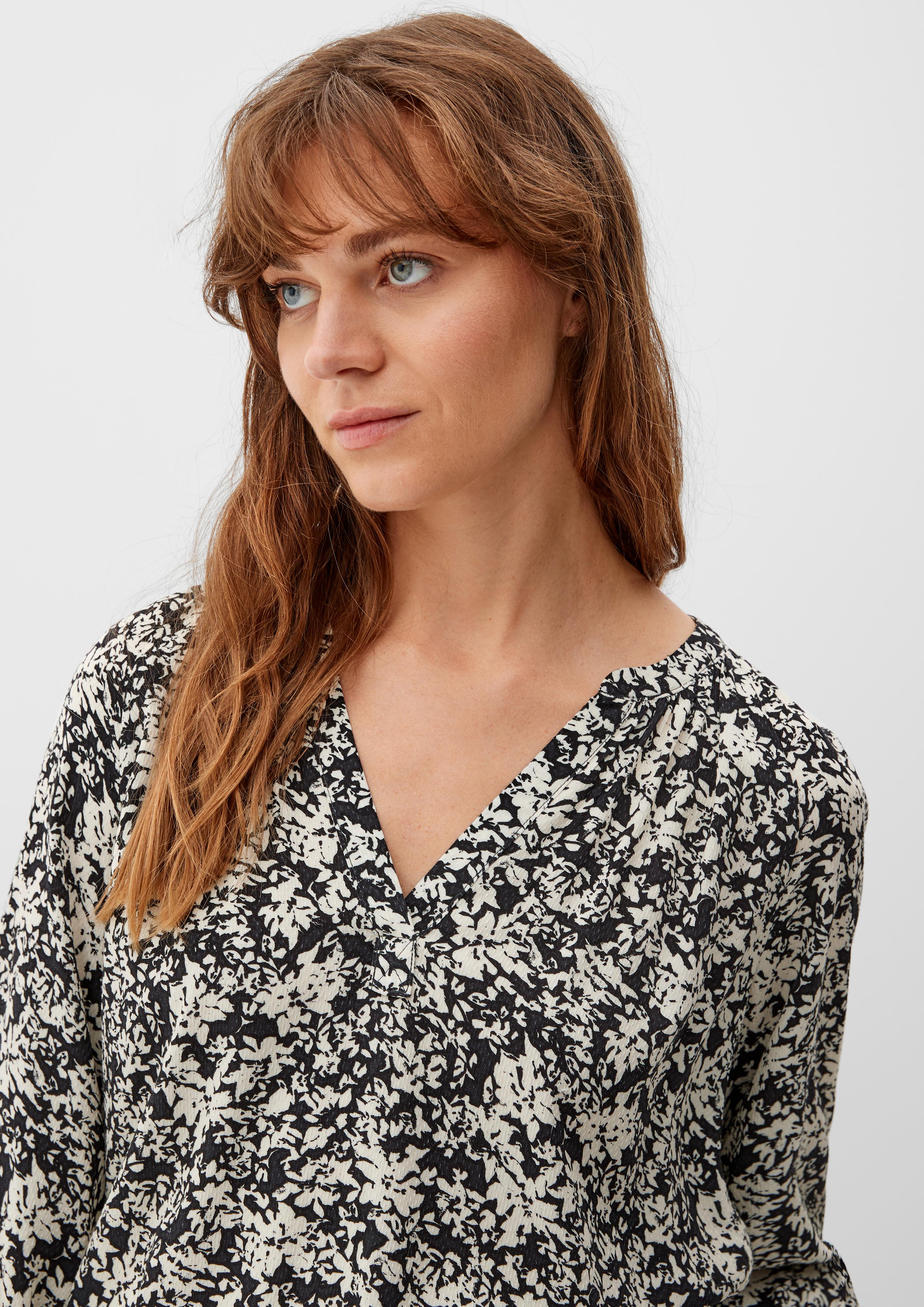 Musterbluse mit Dobby-Struktur  2120530-59A1