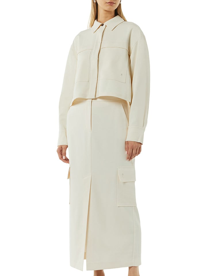 comma Bluse in Creme günstig kaufen