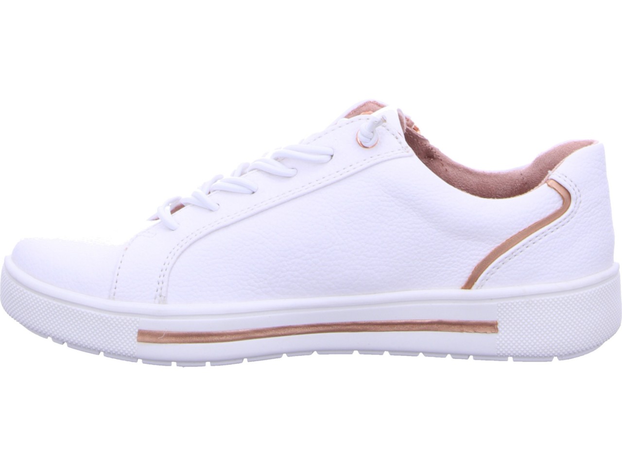 JANA Sportliche Slipper weiss