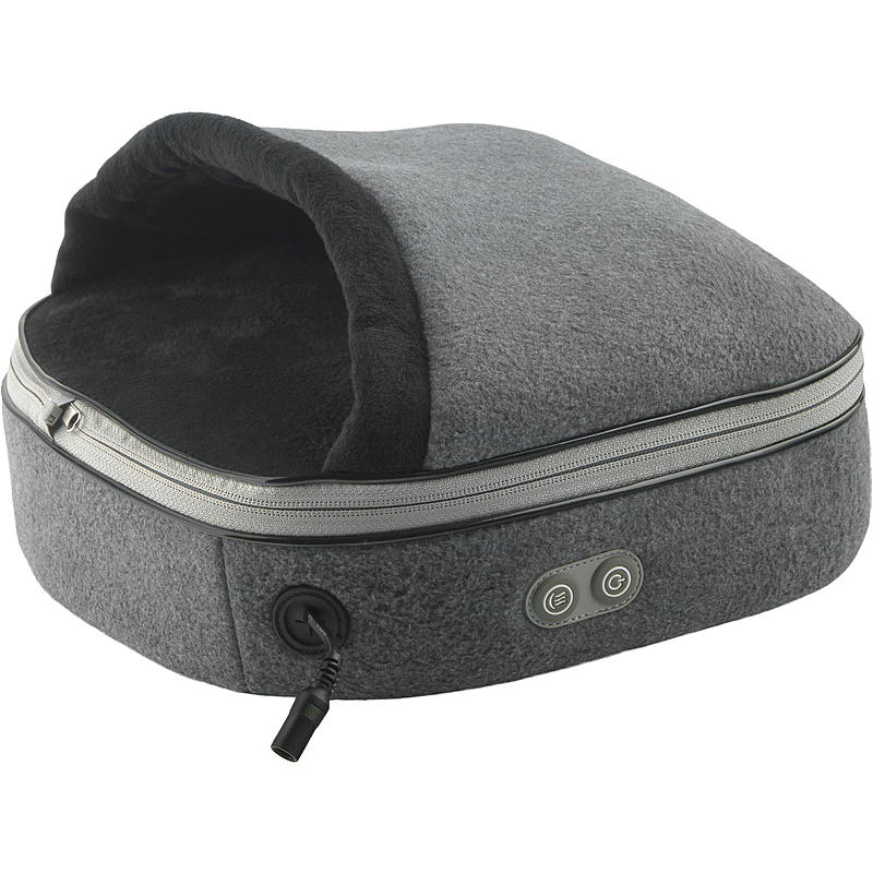 X-RIDE Massasjepute 2-In-1, fot og rygg, Shiatsu