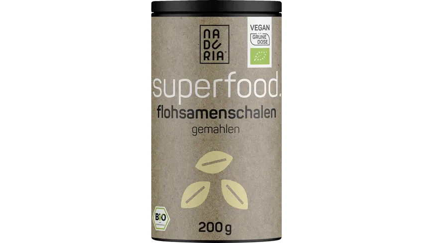 NADURIA Bio Flohsamenschalen 200 g