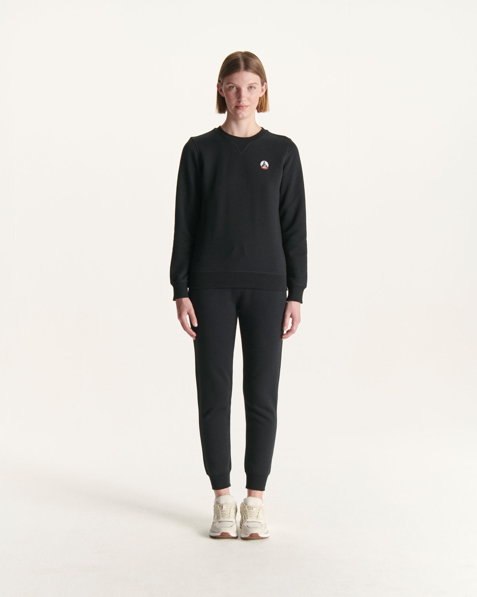 Sweat en coton biologique Noir Elvas