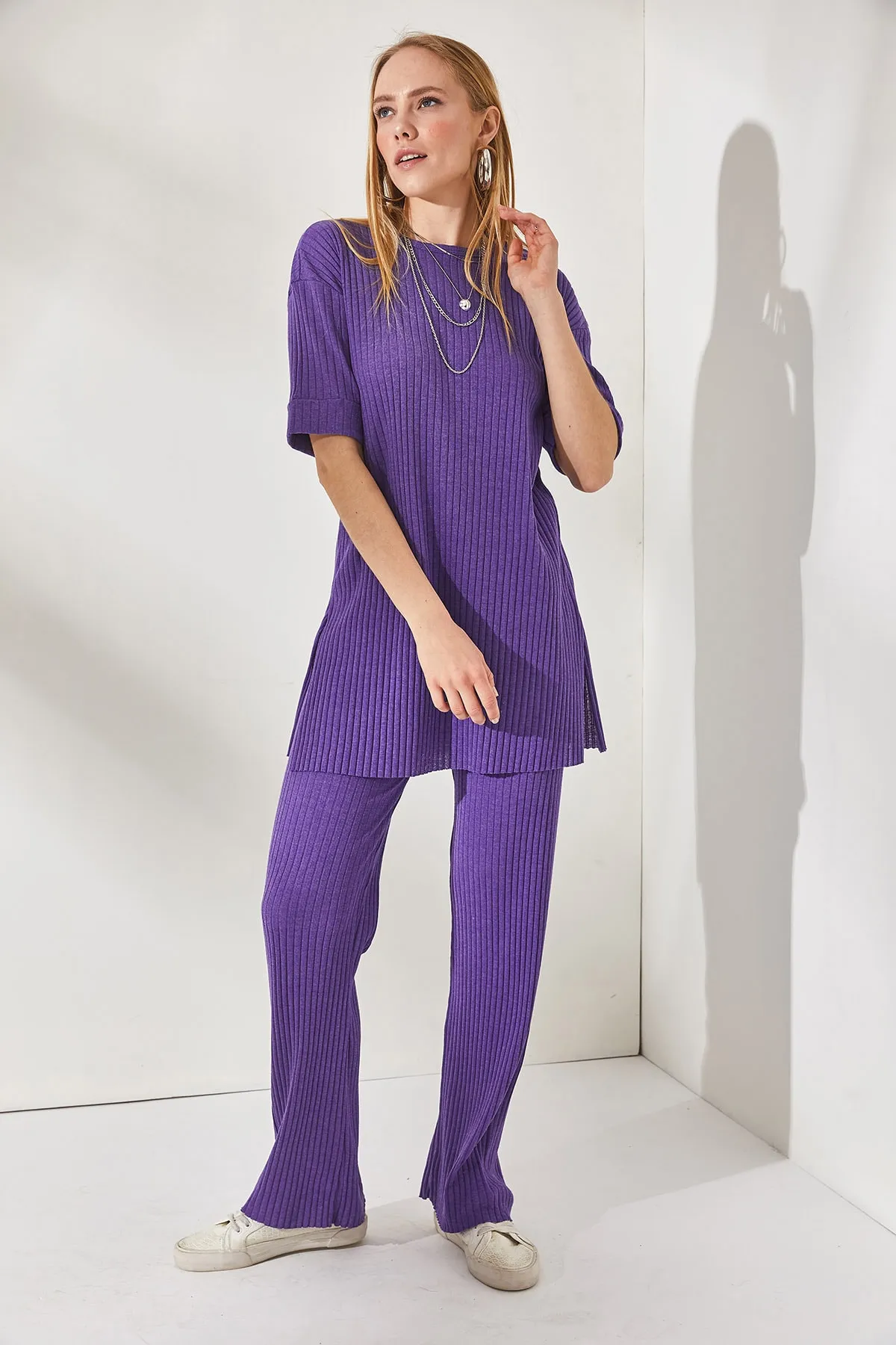 Olalook  Zweiteiler - Lila - Regular Fit