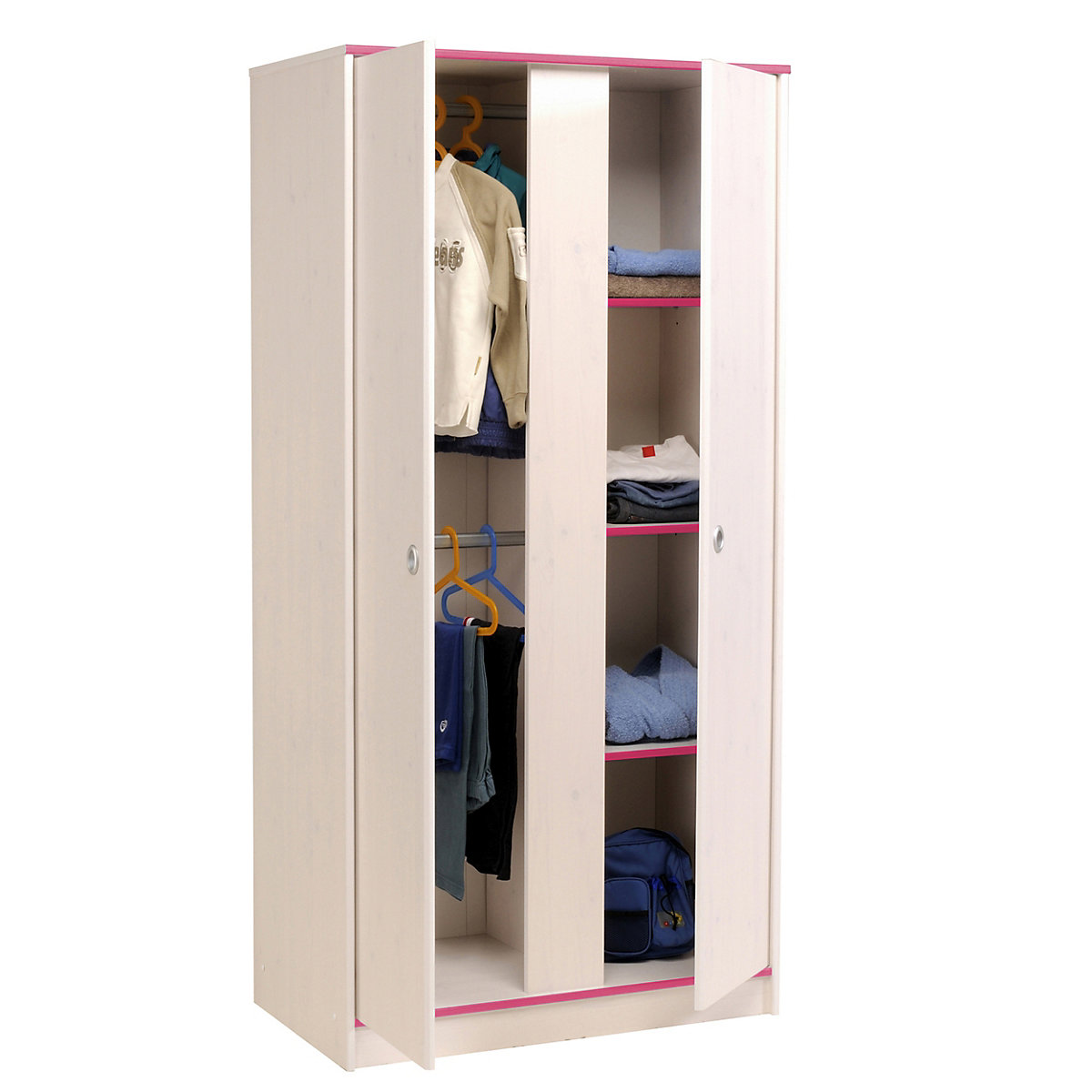 Kinderzimmer Smoozy 36 mit Bett, Kommoden, Schreibtisch und Kleiderschrank