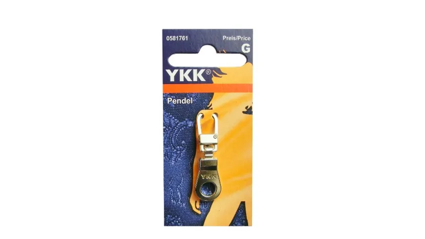 YKK Griffplatte Pendel silber silber