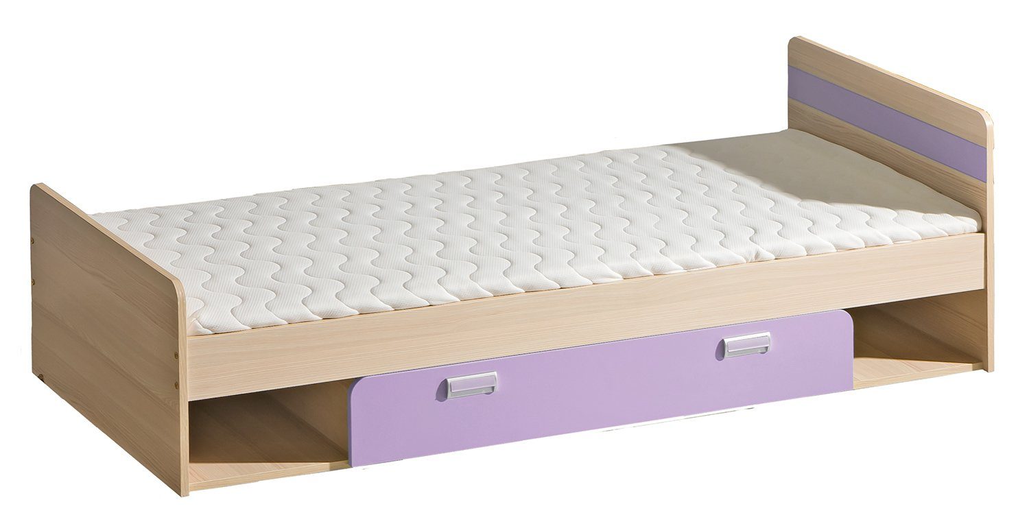 möbel-direkt.de Jugendzimmer-Set Lorento, (Komplett Set, 6-St., in verschiedenen Zusammenstellungen und Farben wählbar), ABS laminiert