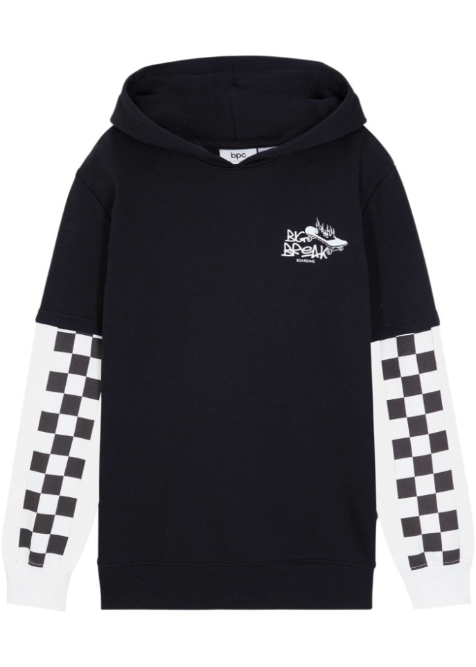 Jungen Layer Kapuzensweatshirt