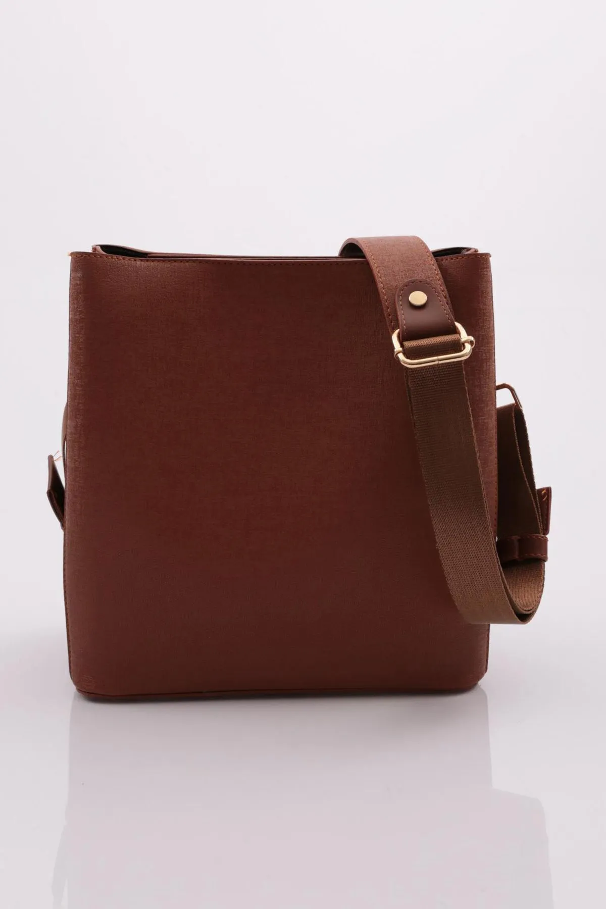 DGN  Tan 520 Column Schulter- und Handtasche für Damen