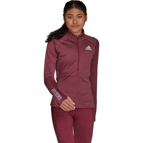 ADIDAS DAMEN ADIZERO 1/2 ZIP LONGSLEEVE