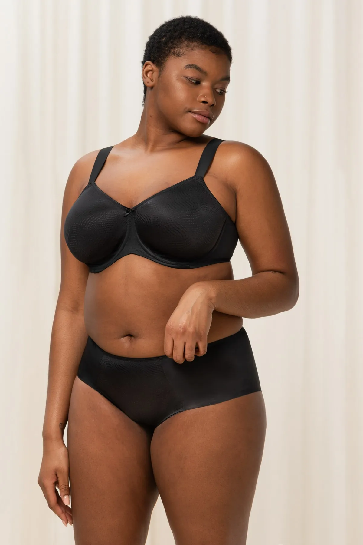 Triumph  Korsage - Schwarz - Unifarben