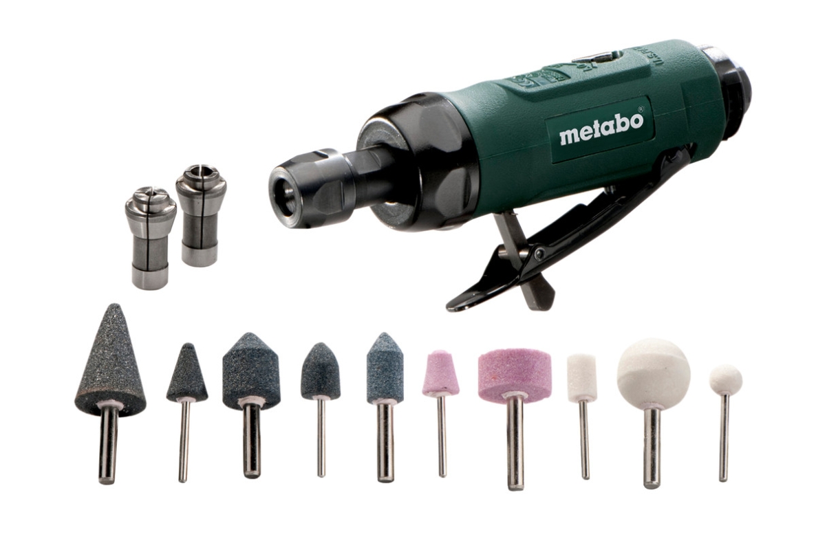 Metabo 604116500 DG 25 Set Szlifierka prosta pneumatyczna