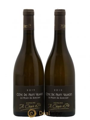 Côte de Nuits-Villages Monts de Boncourt Domaine Chopin et Fils 2019 - Lot de 2 Bouteilles