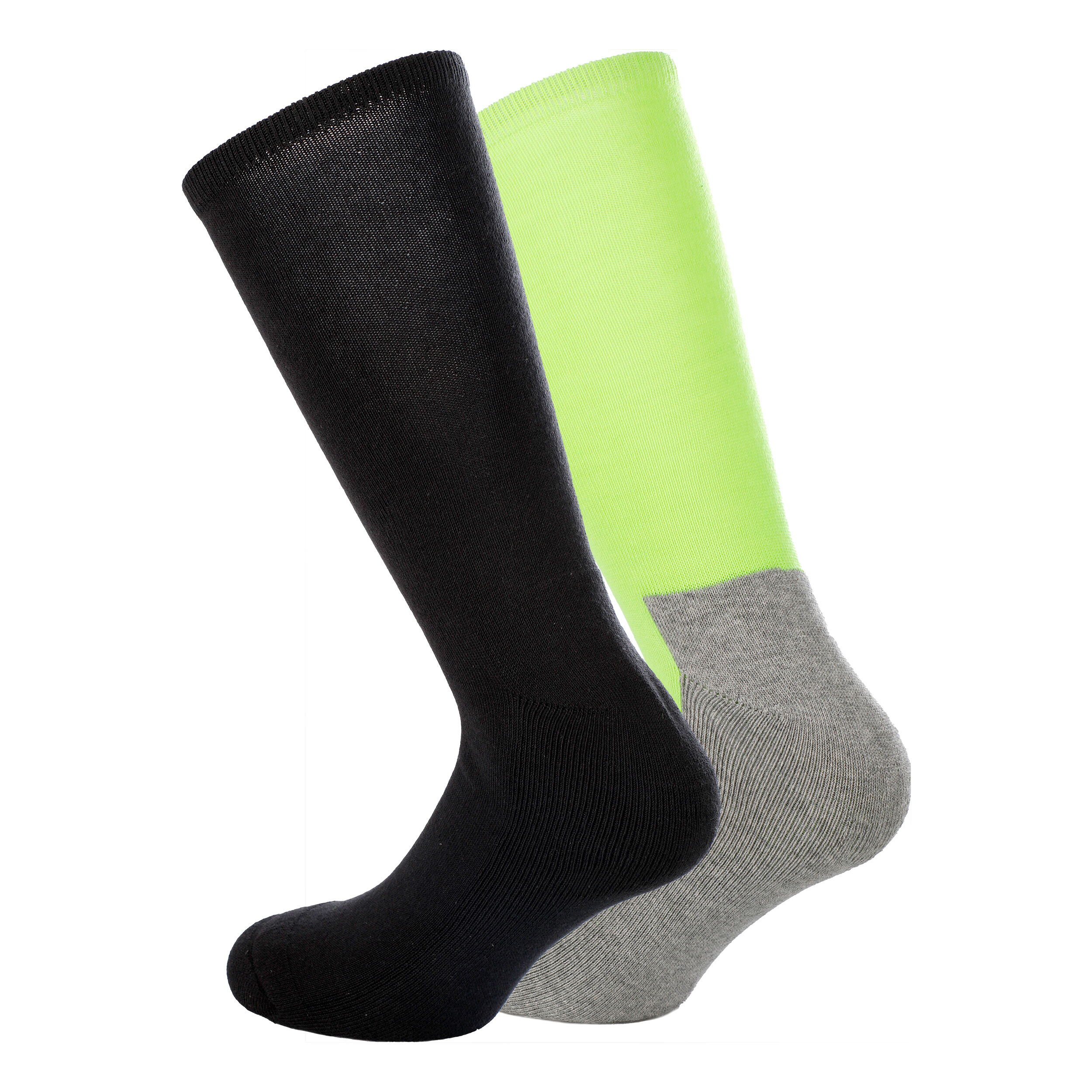 Tennissocken 2er Pack - Gelb, Schwarz
