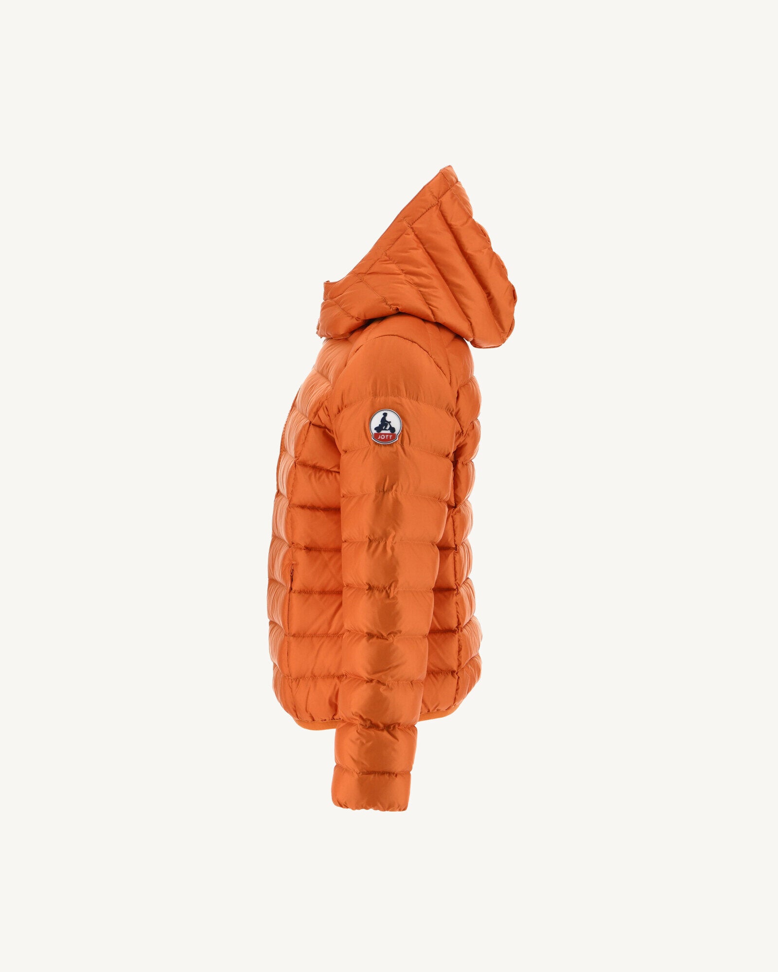 Doudoune à capuche enfant Grand Froid Orange Gold