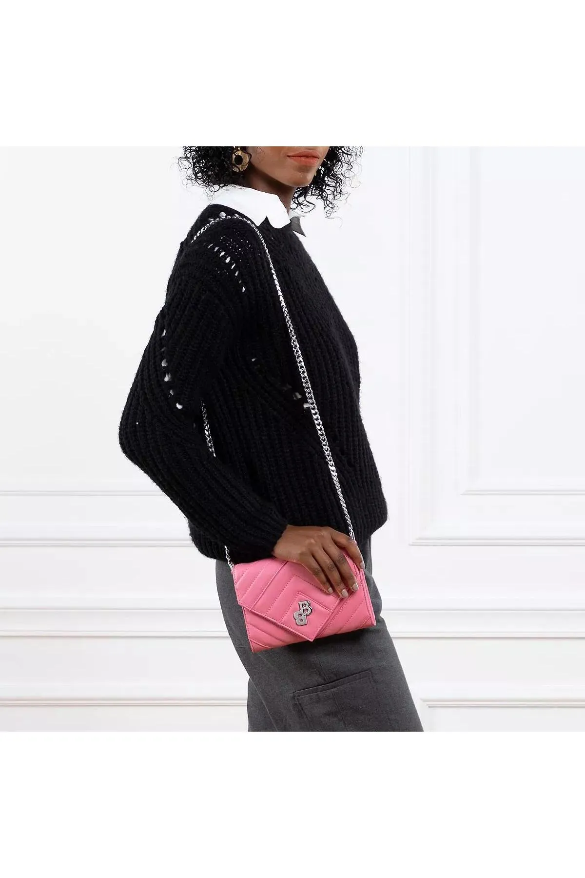 BOSS  Clutch Evelyn Mittel Rosa