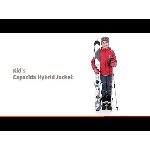 Capacida Hybrid Skitourenjacke Kinder