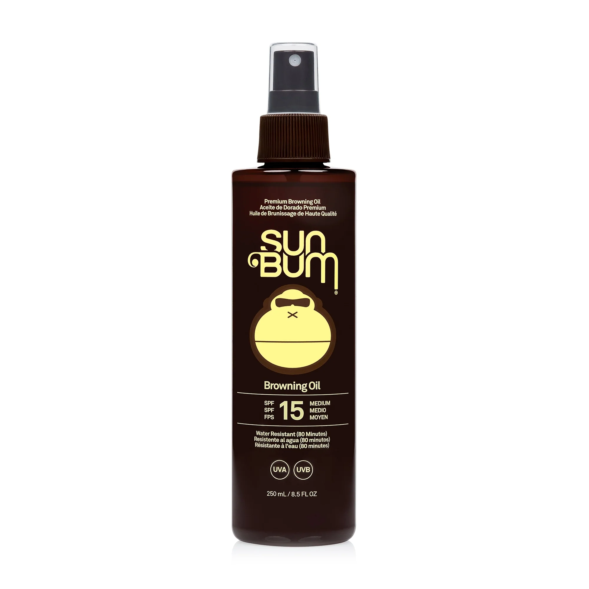 Solpleie SPF15 Bruningsolje - Sololje med medium beskyttelse for kroppen, solspray med medium beskyttelse for kroppen